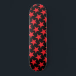Red Stars Skateboard - Couleurs personnalisées<br><div class="desc">Étoiles rouges</div>