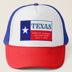 Red State Texas gaat 50 jaar terug Trucker Hat Trucker Pet