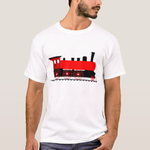 Red Steam Engine T-shirt