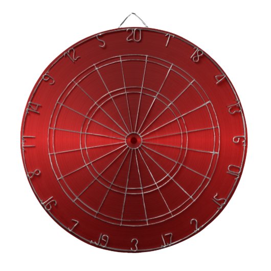 Red Steel Dart Board Dartbord (Voorkant)