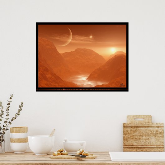 RED STORM RISING 2065 POSTER (Keuken)