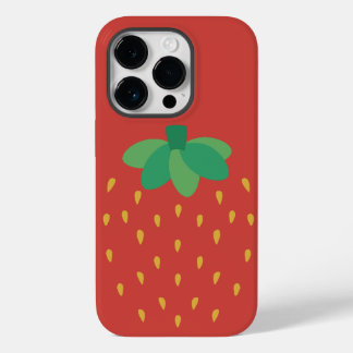 RED STRAWBERRY FRUIT GIRL Case-Mate iPhone 14 PRO HOESJE