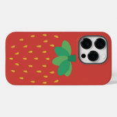 RED STRAWBERRY FRUIT GIRL Case-Mate iPhone CASE (Achterkant (horizontaal))