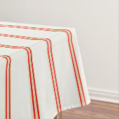Red Stripe Holiday Tafelkleed – stijl (Voorbeeld)