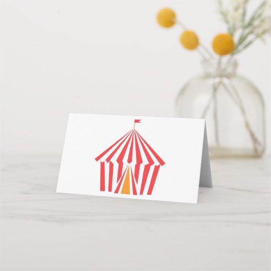 Red Stripe Tent (Voorkant)