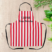 Red Striped Lefse All-Over Print Schort