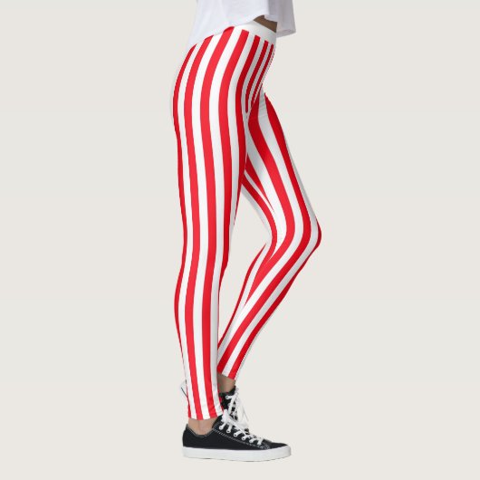 Red Stripes Leggins Leggings (Rechts)