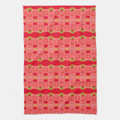 Red Stylish Kitchen Theedoek (Verticaal)