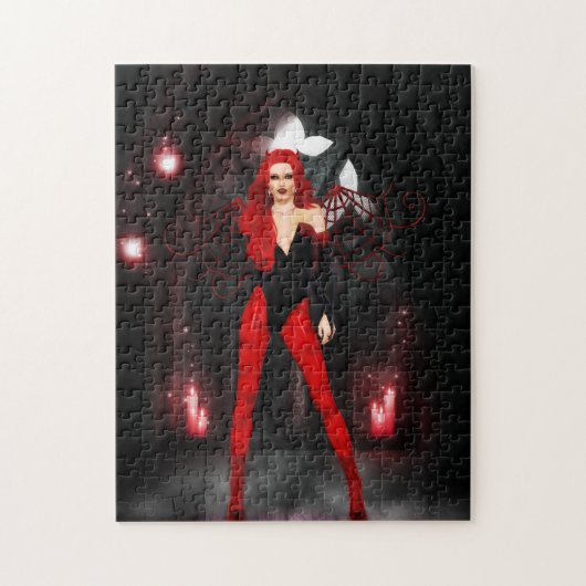Red Succubus Legpuzzel (Verticaal)