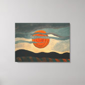 Red Sun | Arthur Dove | Canvas Afdruk (Voorkant)