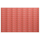 Red Sun Dancers Aboriginal Fabric Stof (Fat Quarter)