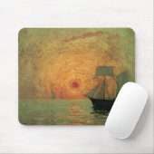 Red Sun door Maxime Maufra, impressionisme Muismat (Met muis)