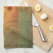 Red Sun door Maxime Maufra,  impressionisme Theedoek (Quarter Fold)