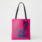 Red Sun Natuur Canvas tas (Voorkant)