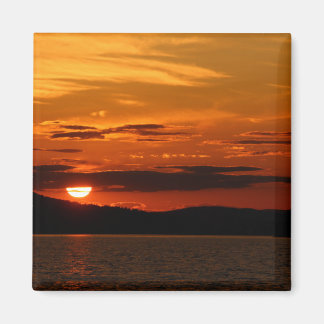 Red Sunset Magnet Magneet