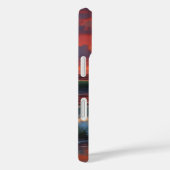 Red Sunset Ocean Seascape Schilderij Kunstwerk Case-Mate iPhone Case (Achterkant / Rechts)