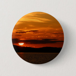 Red Sunset Ronde Button 5,7 Cm