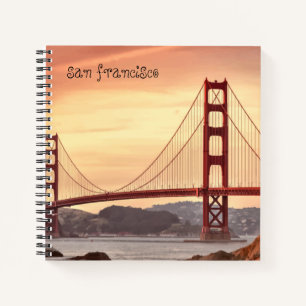 Red Sunset San Francisco Notitieboek