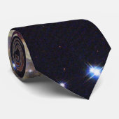 Red Superreuze Star Necktie Stropdas (Opgerold)