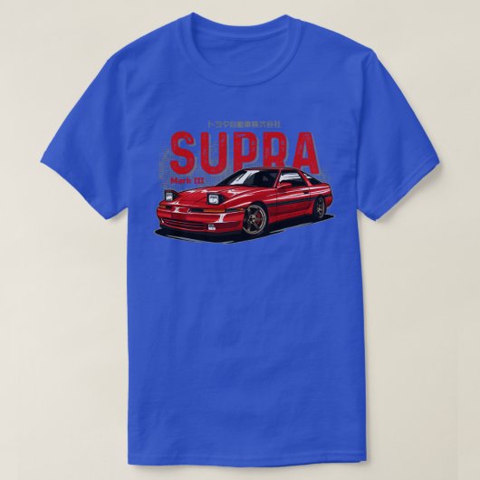 Red Supra MK3 T-shirt (Design voorkant)
