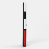 Red Swanky Fleur De Lis BT iPhone 5 Coque (Dos/Droite)