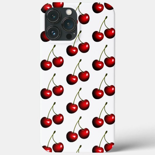 Red Sweet Cherry Case-Mate iPhone Case (Achterkant)