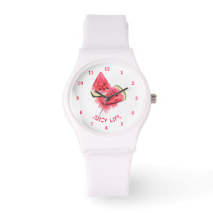 Red Sweet Juicy Watermeloen Watch Horloge