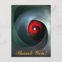 Red Swirl Artistic Modern Abstracte kunst Patroon