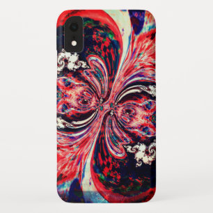 Red Swirl Melt iPhone / coque ipad