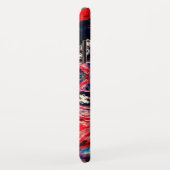 Red Swirl Melt iPhone / coque ipad (Dos/Droite)