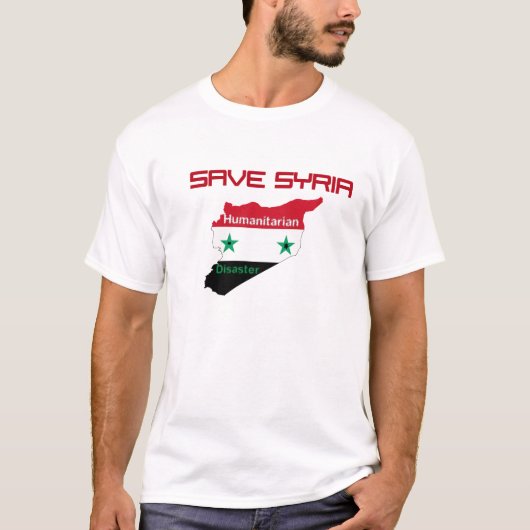 Red Syrië T-shirt (Voorkant)