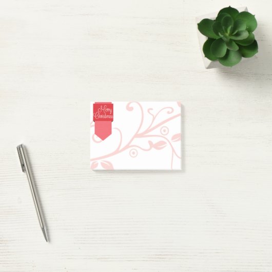 Red Tab en Vlaamse prettige kerstbriefjes Post-it® Notes (Kantoor)