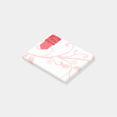 Red Tab en Vlaamse prettige kerstbriefjes Post-it® Notes (Schuin)