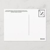 Red Tail Hawk - Carte postale - Proverbes 15:3 (Dos)