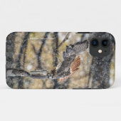 Red Tail Hawk in de sneeuwzaak Case-Mate iPhone Case (Achterkant (horizontaal))