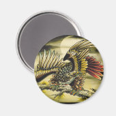 "Red Tail Hawk" Magneet (Voorkant / Achterkant)