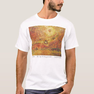 Red Tail Hawk, Soar high, maar sta.. T-shirt