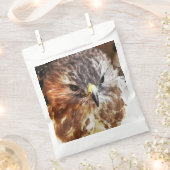 RED TAILED HAWK BEDANKZAKJE (Geknipt)