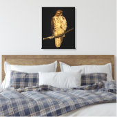 Red Tailed Hawk Canvas Afdruk (Insitu (Slaapkamer))
