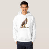 Red-Tailed Hawk Hoodie (Voorkant volledig)