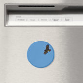 Red Tailed Hawk in vlucht Magneet (Insitu (Vaatwasser))