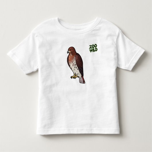 Red-Tailed Hawk Kinder Shirts (Voorkant)