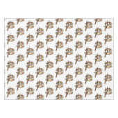 Red-Tailed Hawk Lovebird Snow kerstavond Tafelkleed (Voorkant (Horizontaal))