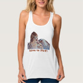 Red Tailed Hawk Tanktop (Voorkant)