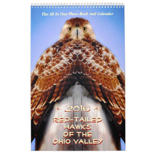 RED TAILED HAWKS OF OHIO KALENDER