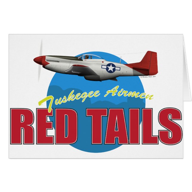Red Tails Tuskegee Airmen (Voorkant Horizontaal)