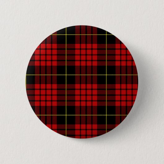 Red Tartan Button (Voorkant)