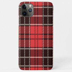 Red Tartan iPhone 11 Pro Max Hoesje