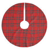 Red Tartan - kerstboomrok Kerstboom Rok (Voorkant)