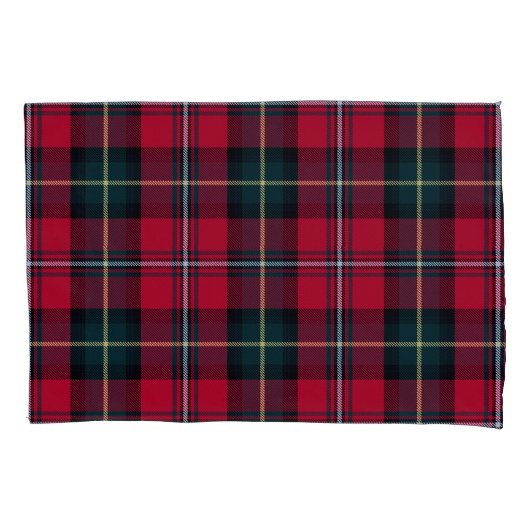 Red Tartan Kussensloop (Voorkant)
